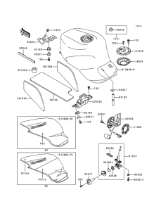 ZX900 Tank fuel
