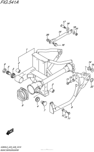 VZ800 Rear Swingingarm