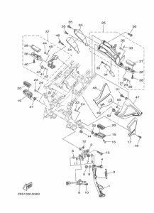 XT1200Z Stand & footrest