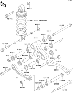 ZX600 Подвеска