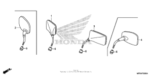 VT1300CT Зеркало