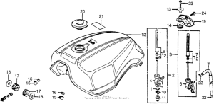 CBX Топливный бак