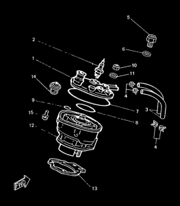 TZR50 Cilindro . culata