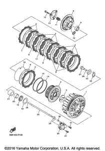 FJR1300AE Сцепление