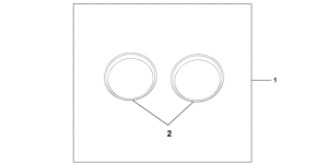 CBF500 (ABS) Meter ring