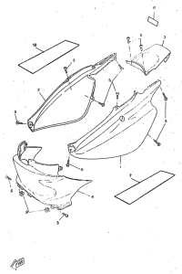 CW50RSP Боковые обтекатели