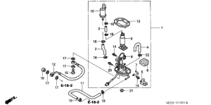 CBR900RR Топливный насос