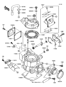  シリンダヘッド / シリンダ