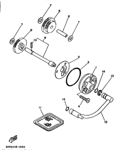 XC125 Масляный насос