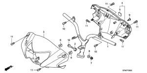 NHX110 Handle / handle cover