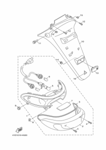XC125E テールライト