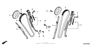 VT750CA Цепь ГРМ