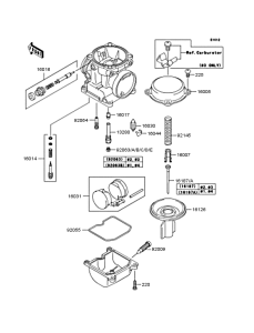 ZR1200 Карбюратор в разборе
