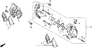  Передний суппорт