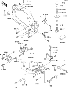ZX750 Electro bracket