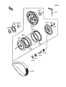 EN400 Сцепление