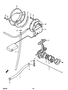 GS850 Топливный кран