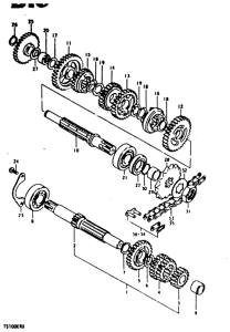 TS100 Трансмиссия