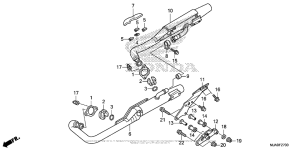 VT750C2B Глушитель