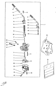 CW50RSX Карбюратор