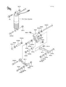 ZX500 Подвеска