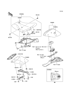 ZX600 Пружина