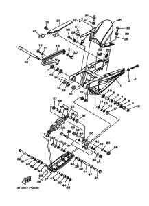MT01 Задний рычаг и подвеска