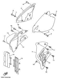  Side cover  /  oil tank