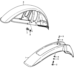 SP370 Переднее крыло