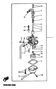 YN50R Карбюратор