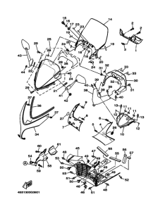 XP500 Ветровое стекло