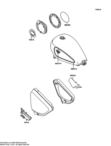VN750 Наклейки