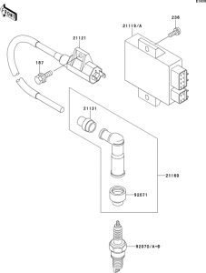 BN125 Система зажигания