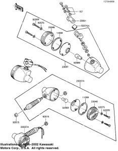 KE100 Поворотники
