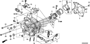 PCX125 Головка цилиндров