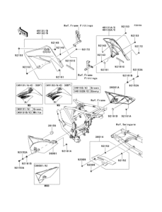 Боковые обтекатели