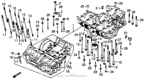 CB750 Картер двигателя