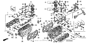 GL1500 Головка цилиндров
