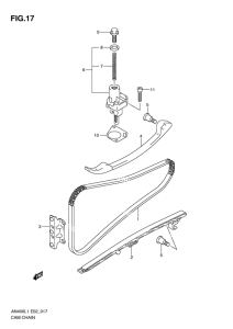 AN400 Держатель направляющей
