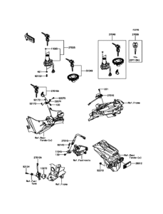 EX250 イグニッションスイッチ