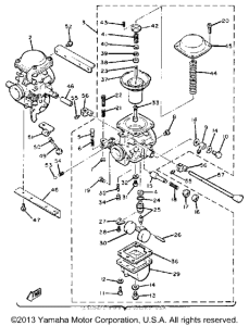 XS400SG Карбюратор