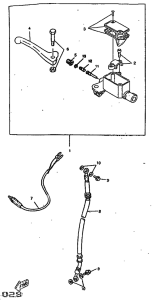 CW50RSP Передний тормозной цилиндр
