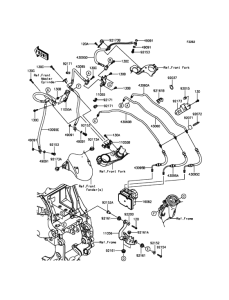 ZG1400 Тормозные трубки