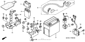 VT1100C2 Аккумулятор