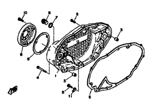 XS500 Боковые крышки