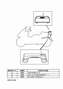 YP250 エンブレム & ラベル 1