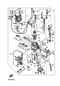 BT1100 Carburetor assy