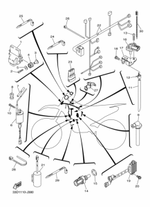 YZ450F Equipo electrico