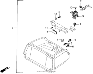 GL1500 Trunk opener set 90