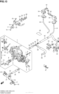 VZ800 Throttle Body (Vz800L3 E33)